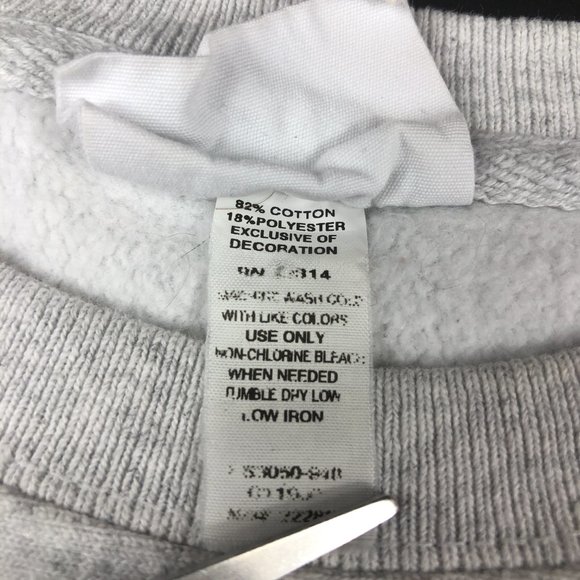 VTG Champion Reverse Weave Michigan Wolverines Sweatshirt Small Grey Crewneck - Picture 8 of 14